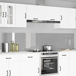 Kuhinjski zid 2 pcs Svijetlo siva 120 x 50 cm