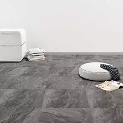 Podne daske 5,11 m2 55 pcs PVC Crna i bijela