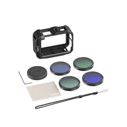 SmallRig Advanced Camera Cage Kit with Filters for DJI Osmo Action 6 6374