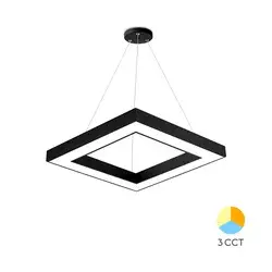 Braytron Visilica BRY-BLADE-PD-KVADRATNA-CRNA-36W-3U1