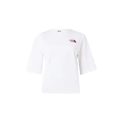 THE NORTH FACE Majica HIKE PICNIC kostanj rjava / bela