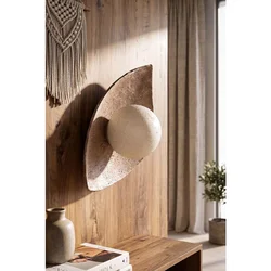 Opviq zidna lampa Eclipse, 1 × E27, braon