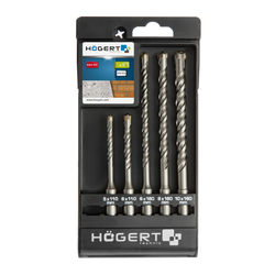 HOGERT Set burgija za beton SDS+ 5 komada