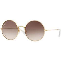 Ray-Ban Ženske naočare za sunce Double Bridge 0RB3592 001 13 55, Zlatne boje