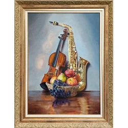 Alegorija umetnosti, 80x54 cm