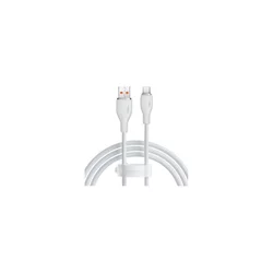 Kabel Pudding USB-C 100W 1,2m, beli