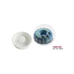 Hani international Modle za kolače, Silikonske, 237x237x63mm, Bele