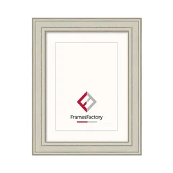 Drewniana ramka Meva 40x60 kremowy