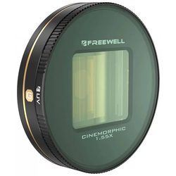 Freewell Gold Anamorphic Lens 1.55x for Galaxy and Sherp