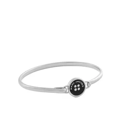 Marc Jacobs Zapestnica The Button Hinge Bracelet 2R4JBR001J34 Srebrna