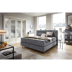Box Krevet Dream 180/200 cm , tamnosiva