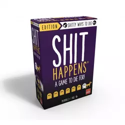 GOLIATH društvena igra za odrasle Shit Happens - SHITTY WAYS TO DAY (igra sa kartama)