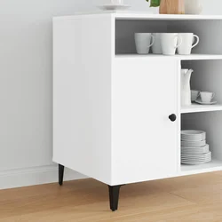 Noge namještaja 12 pcs Crna 54,1 x 54,1 x 100 mm Željezo