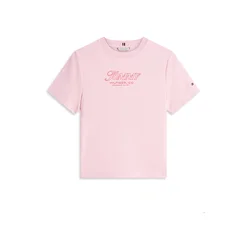 TOMMY HILFIGER Majica roza/rdeča