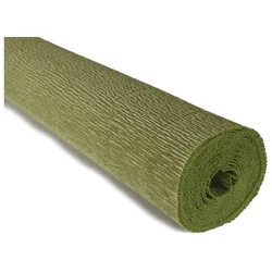Papir krep 180g 50x250cm cartotecnica rossi 562 svijetlo maslinasto zeleni