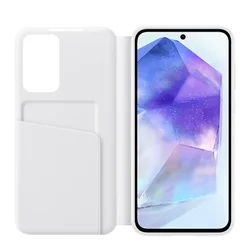 SAMSUNG preklopna futrola A35 S-VIEW BELA