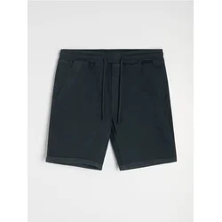 Sinsay - Jogger kratke pantalone od trapera - steel blue