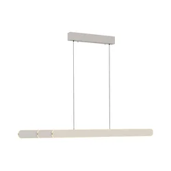 Schöner Wohnen 12577-39 - LED prigušiva luster na sajli ADRIANA 2xLED/24W/230V siva