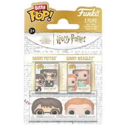 Vinilni figurici Funko Bitty Pop! Harry Potter in Ginny Weasley - komplet 2
