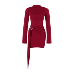 Trendyol Milla Ženska haljina Twoss26El00813, Bordo