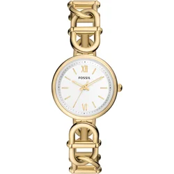 FOSSIL Analogna ura CARLIE, zlata