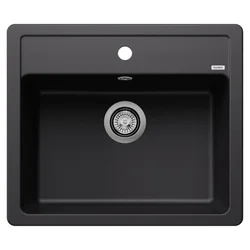 Blanco sudopera legra 6 silgranit crna ( 526084 )