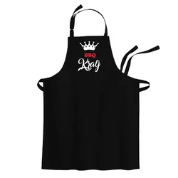 Cyber print shop Predpasnik s potiskom BBQ kralj