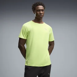 PUMA CLOUDSPUN Running Tee Men, Clothing, Sunny Lime, M