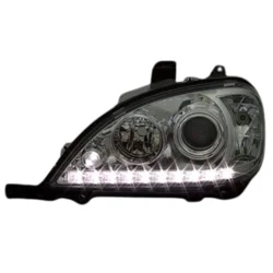 OEM Kristalni LED farovi Mercedes ML W163 (1998-2001), Hrom