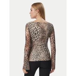 Guess Bluza W6BP23 K6260 Bež Regular Fit
