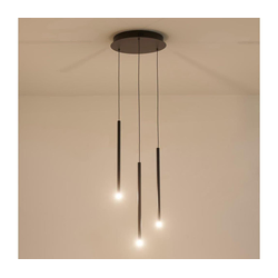 LED luster na sajli CASCADE LED/6W/230V 3000K prečnika 30 cm