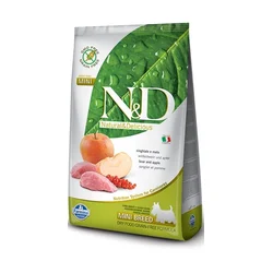 N&D Prime Suva hrana za odrasle pse, Divlja prasetina i jabuka, Mini breed, 800g