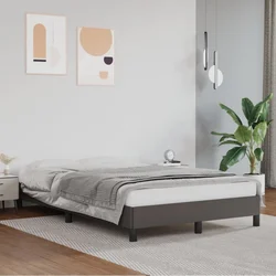 Okvir za krevet sivi 120x200 cm od umjetne kože