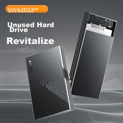 Eaget Kućište za hard disk za 2.5 SATA SSD i HDD, USB 3.0, USB + Type-C kabl