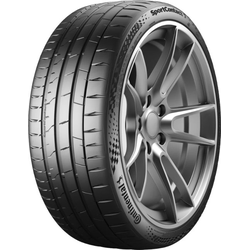 Continental SportContact 7 ( 225/50 R18 99W XL *, EVc, sa rebrom felne )