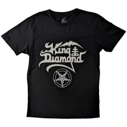 King Diamond Logo Black L Majica