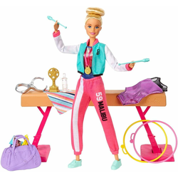 Mattel lutka Barbie Gimnastičarka, komplet za igru