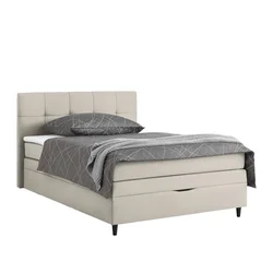 Boxspring Krevet Miami 140/200 cm , sivobraon