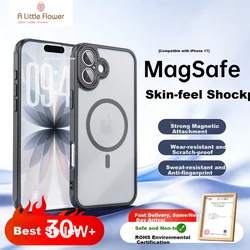 ALittleFlower Maska za mobilni telefon iPhone 17 , Providno-crna