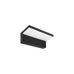 LED spoljašnje zidno svetlo LED/9W/230V 4000K IP44 crna