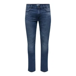 Only & Sons Kavbojke WEFT, modra