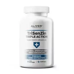 Tribulus + selen + cink, 120 kapsul