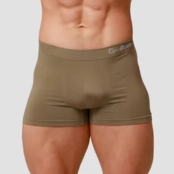 GymBeam Muške bokserice Seamless 2Pack Army