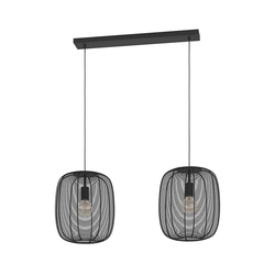 Eglo 43966 - Luster na sajli RINROE 2xE27/40W/230V