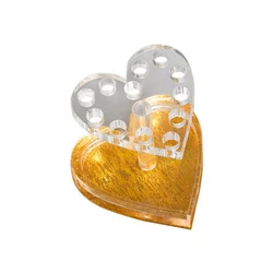 Stalak za četkice za nokte, Srce