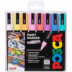 Posca Set Markera PC-5M 8/1 Pastelne Boje