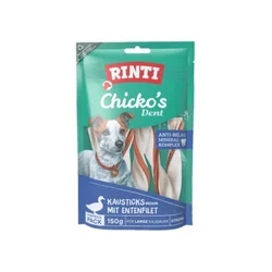 Rinti Chicko Dent M pletenica za žvakanje - Pačetina 150g