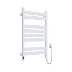 Električni sušač peškira sa termostatom LARGO 168W 80x50 cm, beo, desni