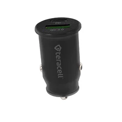 TERACELL Auto punjač Evolution Tc-10 Pd 20W, USB Qc3.0, 15W, Crni