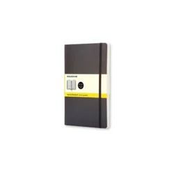 Rokovnik Moleskine black mek povez kvadratići LG